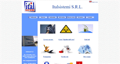 Desktop Screenshot of italsistemi.kr.it